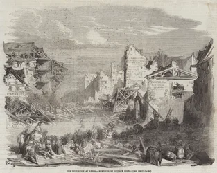 Die Überschwemmung in Lyon